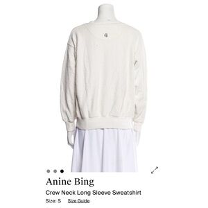 Anine Bing White Crew neck